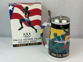 1996 Anheuser Busch Budweiser Track &amp; Field US Olympic Team Atlanta Stei... - $14.85