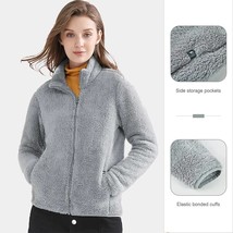  CAMEL Fleece Jacket Long-sleeved Shirts Plus Fleece Warm Women&#39;s Winter Jackets - £97.32 GBP
