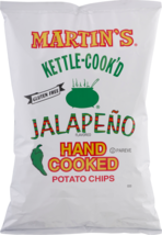 Martin's Kettle-Cook'd Potato Chips Jalapeno, 4-Pack 8 oz. Bags - $34.60