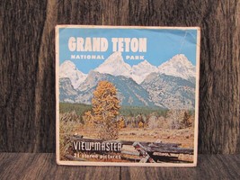 Vintage 1965 View-Master Grand Teton National Park 3 Reel Packet Sawyer&#39;s A 307 - £7.93 GBP
