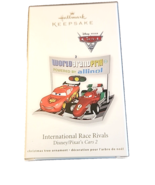 Disney-Pixar&#39;s Cars 2 Hallmark Ornament 2011 International Race Rivals - $15.99