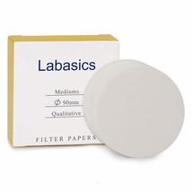 Qualitative Filter Paper Circles, 90 Mm Diameter Cellulose Filter, Pack ... - $38.96