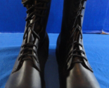RO-SEARCH BLACK COMBAT MILITARY BOOTS USN ARMY USMC TACTICAL SOLES 8R - $55.43