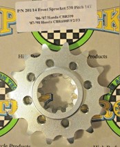 Honda Front Sprocket 530 Pitch 13T 14T 15T 16T 1987 1988 1989 1990 CBR600F F1 - £15.69 GBP