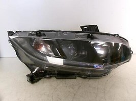 2019 2020 Honda Civic Passenger RH Halogen Headlight W/ Black Trim Oem - $88.20