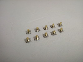 10x Pack Lot 4 x 4 x 4.3 mm Push Touch Tactile Momentary Micro Button Sw... - $186.77 MXN