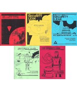 The Security Leak Magazine - Issues 1-5 - 1980s American Traveller RPG F... - $49.15 CAD