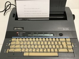 Smith Corona SD 275 Grammar Portable Electric Typewriter READ Model 5P U... - $1,394.08 MXN