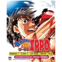 Dvd Anime Hajime No Ippo (Fighting Spirit) Season 1-3 (1-127 End) +Movie +Ova - £40.38 GBP