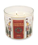 3-Wick Country Holiday Scented Candle with a Nutcracker Scene Wrap, 13-O... - $25.86 CAD