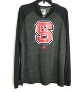 Adidas North Carolina State University NEW Ultimate Tee Long Sleeve Hood... - $22.13