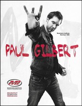 Mr. Big band Paul Gilbert 2011 Musicians Institute advertisement 8 x 11 ... - $4.23