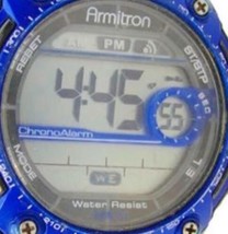Armitron All Sports Alarm Date WR 165FT Stop W Digital Quartz Watch New ... - £27.60 GBP