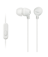 White Sony MDR-EX15AP/W In-Ear Stereo Headphones MDREX15AP/W Android IPhone - £5.72 GBP