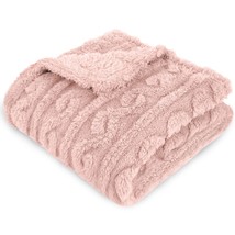 Baby Blanket For Girls Toddlers 3D Fleece Fluffy Fuzzy Blanket For Baby, Soft Wa - $23.99