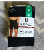 Mens David Bitton Buffalo Knit Boxers 3 Pack Cotton Modal Stretch XL 40-... - £13.60 GBP