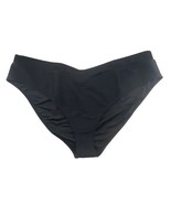 J Crew Ribbed Cross Front Bikini Bottom Black Cheeky Swim Plus Size 3X B... - €14,82 EUR