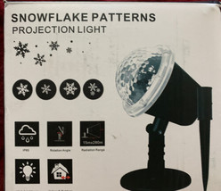 Dancing Snowflake Projector Light Brand New - £19.25 GBP