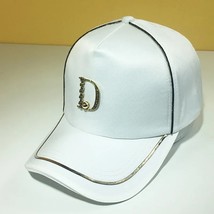 Letter D Standard Cap Women&#39;s Casual Sunscreen Hat Shows The Face Of The... - $19.50