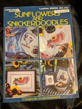 SUNFLOWERS AND SNICKERDOODLES LEISURE ARTS LEAFLET 2606 11 CROSS STITCH ... - £7.05 GBP