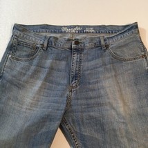 41 x 33.5 ~ Vintage Wrangler Retro Slim Straight Men’s Jeans - £29.39 GBP