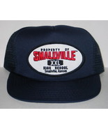 Property of Smallville High School Patch on a Blue Baseball Cap Hat NEW - £11.41 GBP