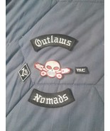 M C Club Front Patch Set- Outlaws - $18.49