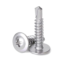 300 PCS 8#×3/4&quot; Stainless Steel Self-Drilling Phillips Truss Head Screws - $20.85