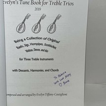 In Memoriam Evelyn&#39;s Tune Book For Treble Trios Signed Anna Castiglioni - £19.72 GBP
