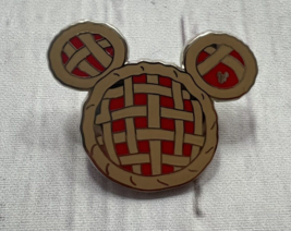 WDW Disney Parks 2008 Hidden Mickey Mouse Icon Head Cherry Pie Pin READ - $7.99