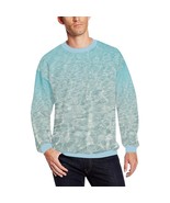 Beach Shore Clear Water Men&#39;s All Over Print Fuzzy Sweatshirt - £35.04 GBP