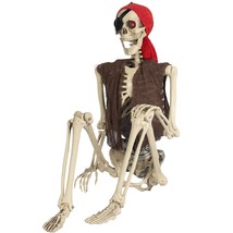 5 Ft Halloween , Life Size Full Body Bones Skeletons With Posable Joints, Hallow - £80.65 GBP