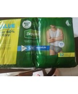 New  Depend  Fit - Flex  Men&#39;s Briefs  Size Small/Medium  32 Count - $1,128.48 MXN