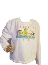 Nickelodeon Rugrats &quot;1991&quot; Crewneck Sweater Sweatshirt Womens Size XL  - £38.53 GBP