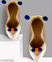 flip flop punjabi jutti khussa shoes indian shoes bridal shoes Mojari ju... - $403.81 MXN