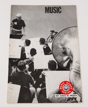 1970 Boy Scouts of America Merit Badge Series Booklet MUSIC BSA - $5.00