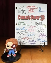 Child&#39;s Play 3 Script Signed- Autograph Reprints- 114 Pages- Chucky- Horror - £19.97 GBP