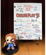 Child&#39;s Play 3 Script Signed- Autograph Reprints- 114 Pages- Chucky- Horror - £19.91 GBP