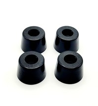 Audio Equipment Feet 1/2&quot; Tall Rubber Bumpers 3/4&quot; Dia Tapered Steel Washer - £8.18 GBP+