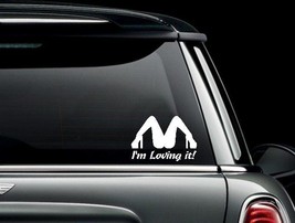 I&#39;m Loving It! Funny Car Truck Window Bumper Sticker Decal US Seller - £4.97 GBP+