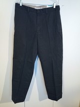 Perry Ellis Cottons Winter Twill Men&#39;s Flat Front Straight Leg PANTS-36x29.5-NWT - £8.85 GBP