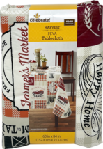 Celebrate Harvest PEVA Tablecloth (Farmhouse Patchwork) - $14.95+