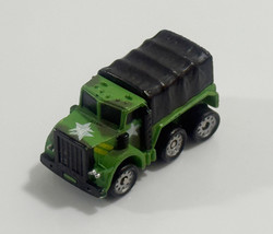 Vintage Micro Machines Military US Army 6X6 Cargo Truck Green Galoob - $9.89