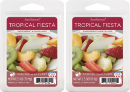 Scentsational Scented Wax Cubes 2.5oz 2-Pack (Tropical Fiesta) - £8.57 GBP