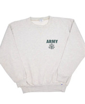 Vintage US Army Sweatshirt Mens M Russell Athletic Crewneck Gym Warm Up ... - £37.41 GBP