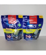 2- O Cedar Hard Floor Deep Cleaning Pacs Crisp Citrus 10 Count Each - $379.94 MXN