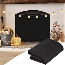 Magnetic Fireplace Cover for inside Fireplace Stops Heat Loss, Fireplace Blanket - £40.52 GBP