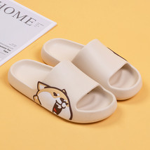 Mo Dou New Summer Dog Slippers Indoor Home Shoes EVA Quality Slides Women Men Pa - £22.88 GBP