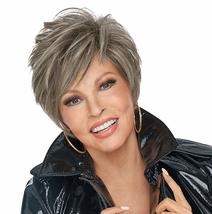 On Your Game Lace Front &amp; Monofilament Part Synthetic Wig by Raquel Welch in RL1 - £216.10 GBP