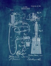 Painting Apparatus Patent Print - Midnight Blue - £6.21 GBP+